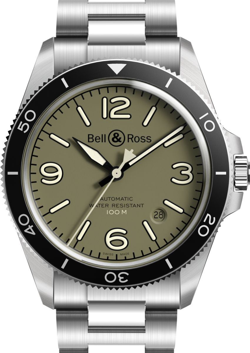 Bell & Ross V2-92 Military : du kaki pour un esprit militaro-urbain Bell & Ross V2-92 Military : du kaki pour un esprit militaro-urbain