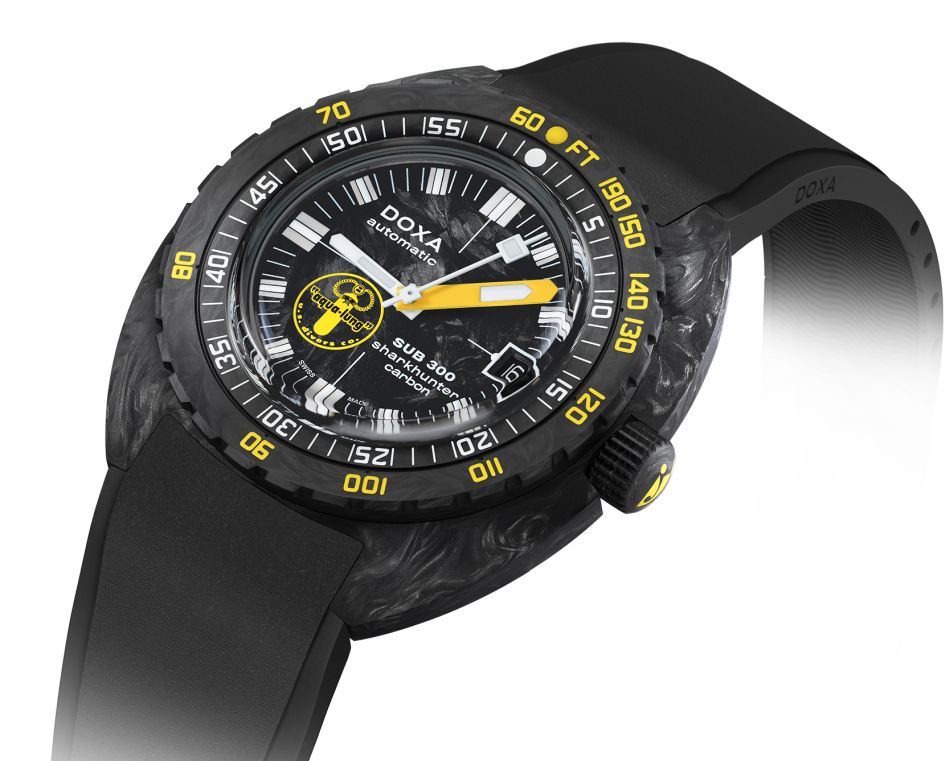 Doxa SUB 300 carbone forgé Aqua Lung US Divers Doxa SUB 300 carbone forgé Aqua Lung US Divers