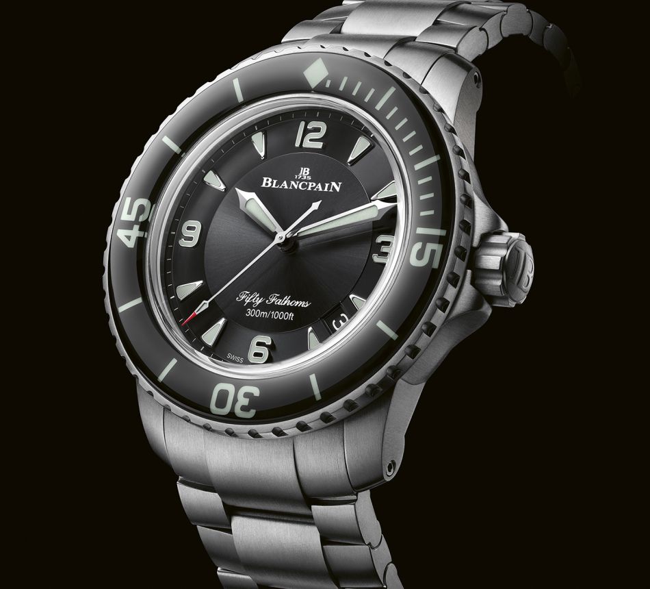 Blancpain Fifty Fathoms titane