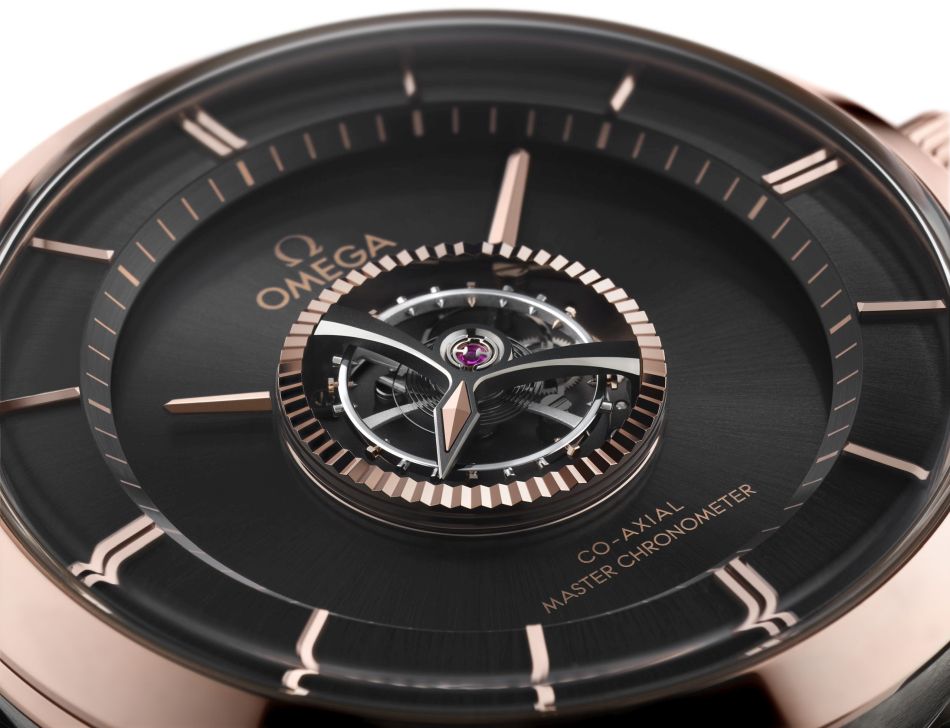 Omega De Ville Tourbillon : un tourbillon central amagnétique