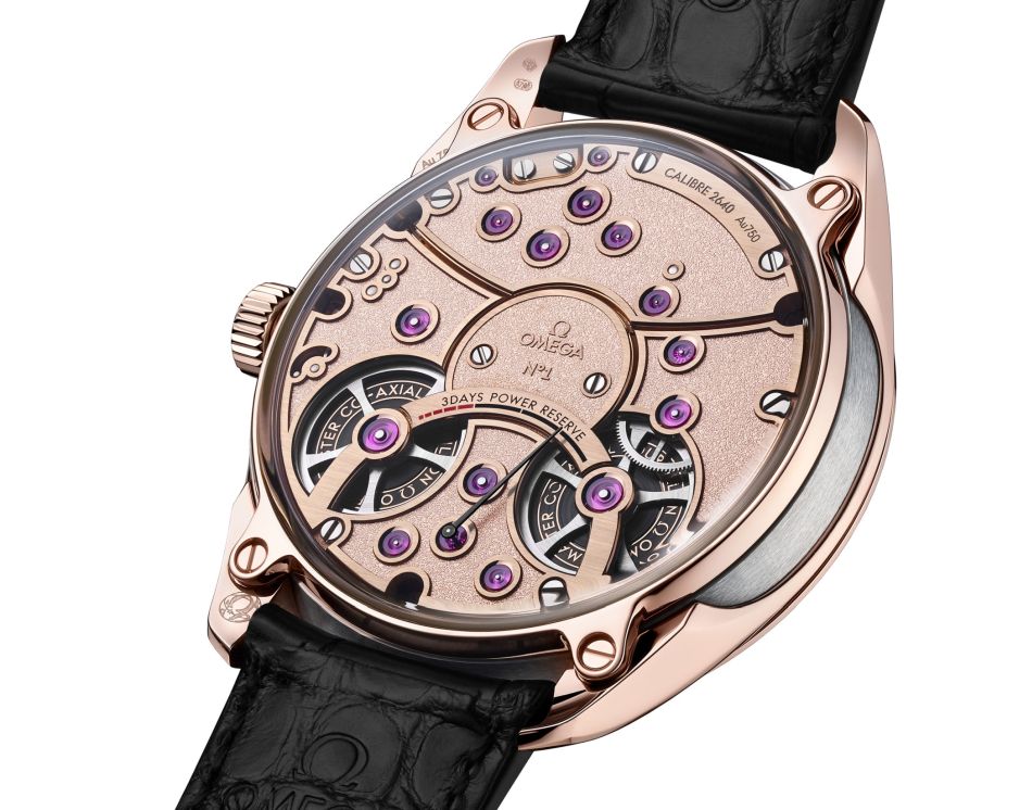 Omega De Ville Tourbillon : un tourbillon central amagnétique Omega De Ville Tourbillon : un tourbillon central amagnétique