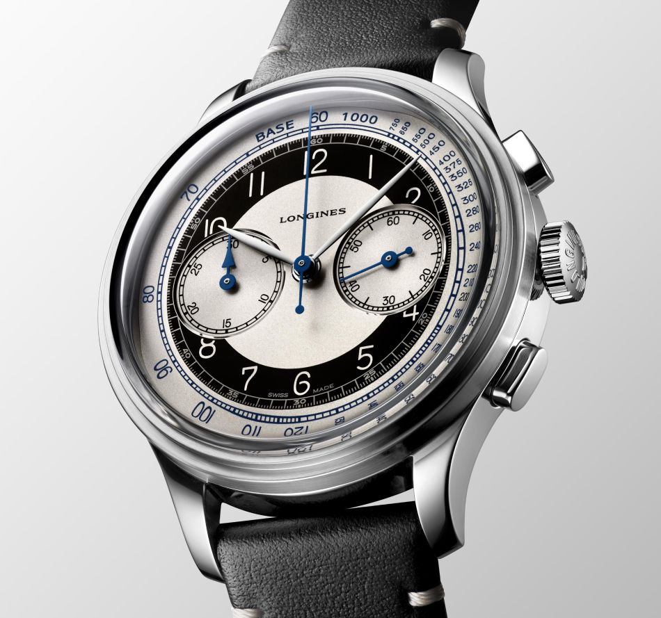 The Longines Heritage Classic Tuxedo chrono