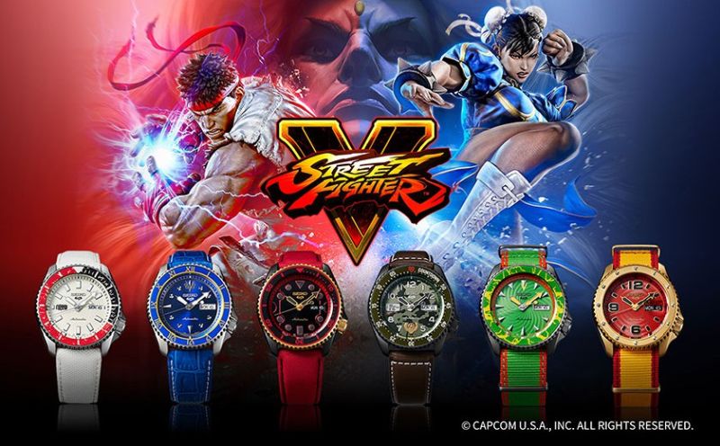 Seiko 5 Sports Street Fighter Seiko 5 Sports Street Fighter