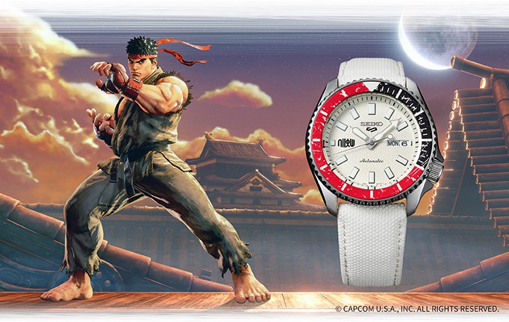 Seiko 5 Sports Street Fighter