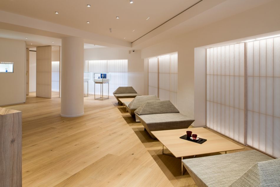 Ambiance zen chez Grand Seiko Paris