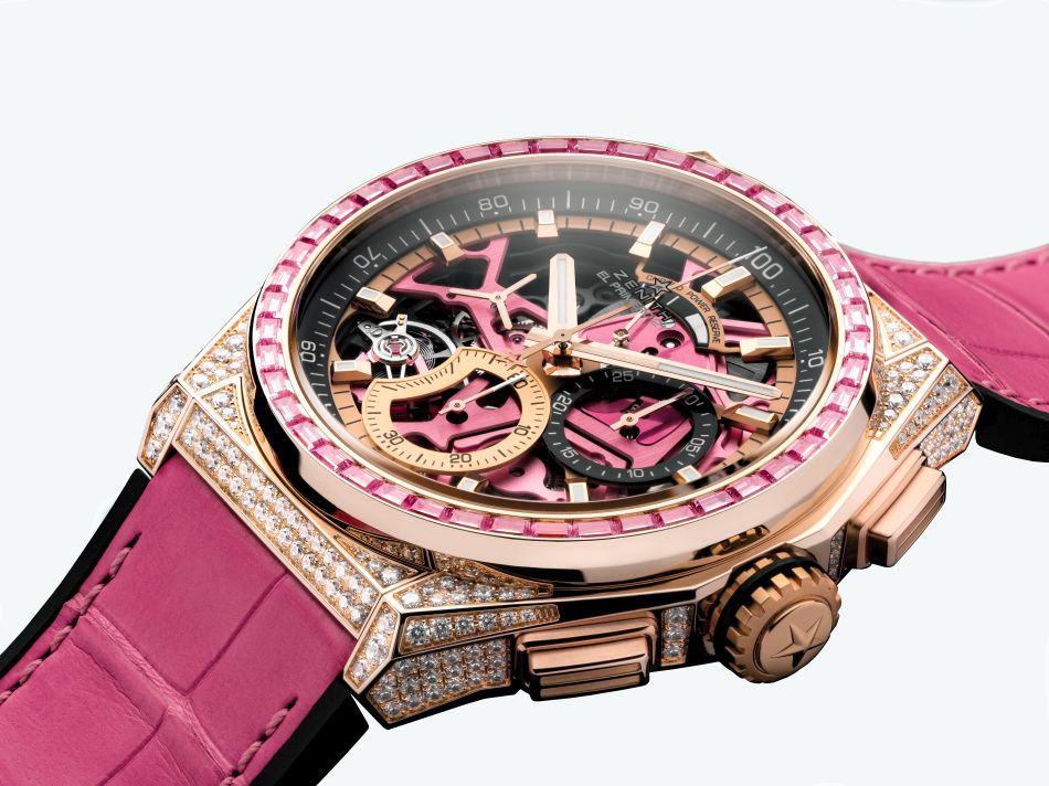 Zenith Defy 21 Pink Edition