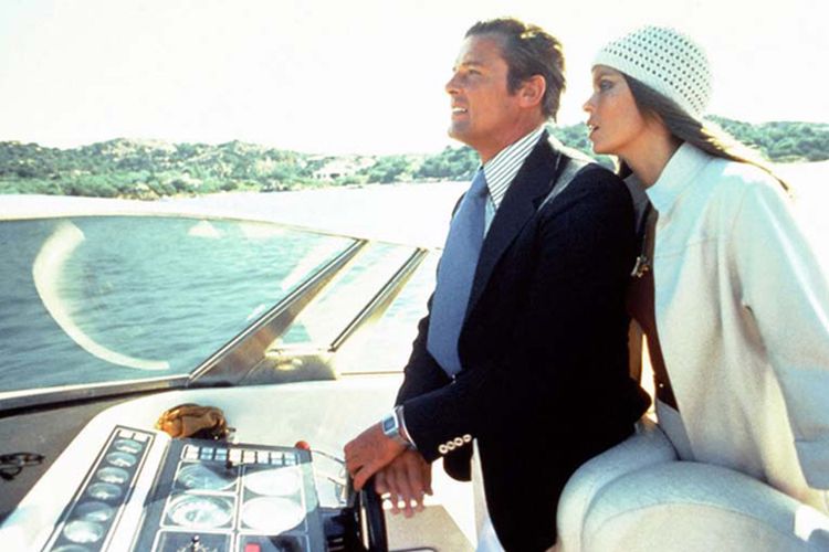L'espion qui m'aimait : Photo Barbara Bach, Roger Moore Copyright D.R