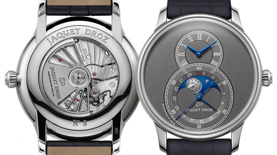 Jaquet Droz Grande Seconde Moon : une nouvelle version avec cadran anthracite