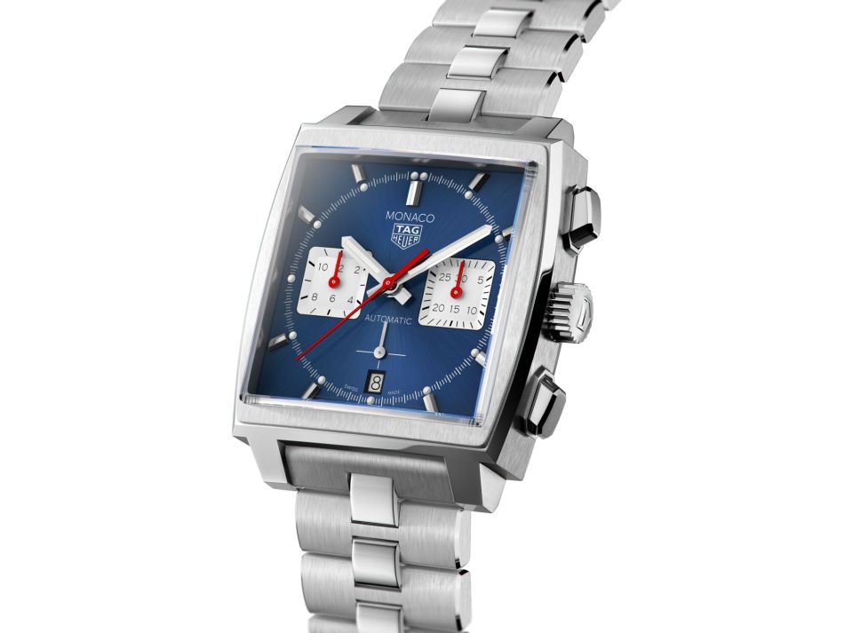 TAG Heuer : la Monaco 2020 se pare d'un bracelet acier