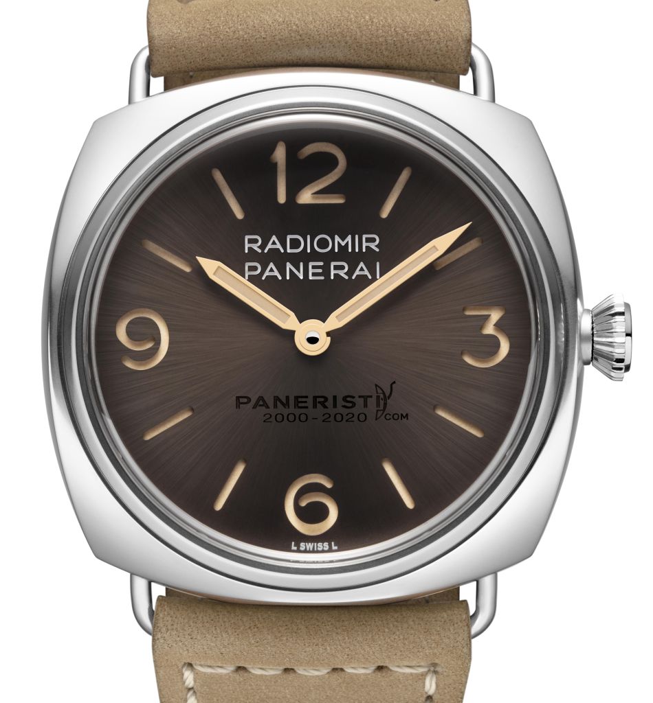 Panerai Radiomir Venti PAM 02020 : 1.020 exemplaires pour les 20 ans de Paneristi