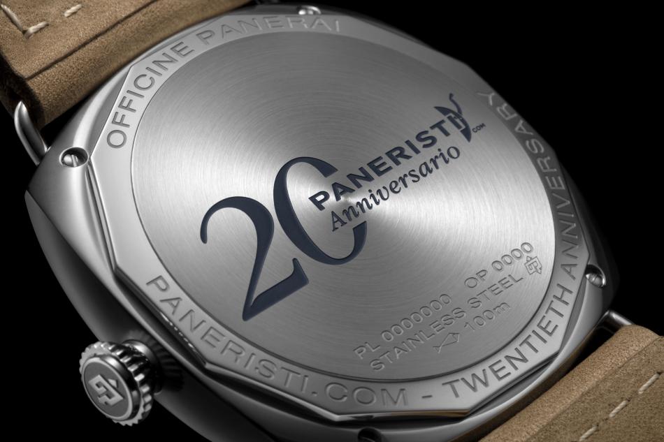 Panerai Radiomir Venti PAM 02020 : 1.020 exemplaires pour les 20 ans de Paneristi Panerai Radiomir Venti PAM 02020 : 1.020 exemplaires pour les 20 ans de Paneristi