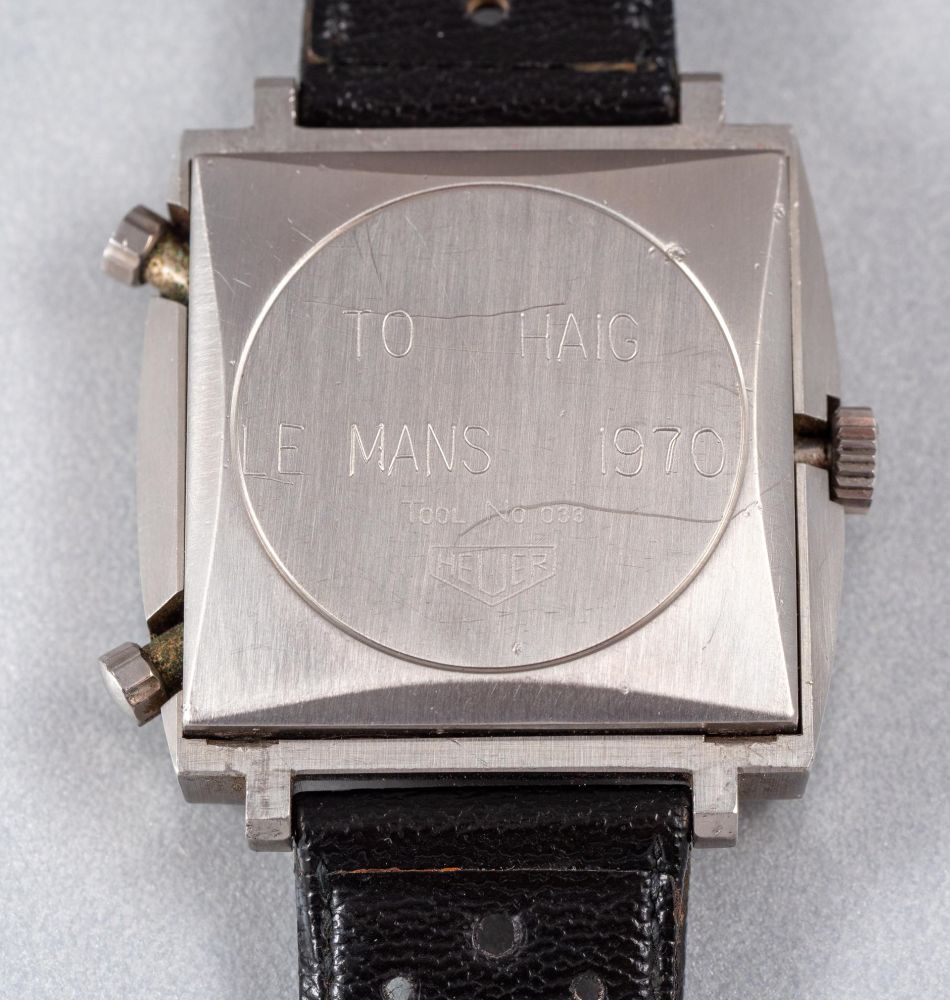 Plus de 2,2 millions de dollars pour la Heuer Monaco de Steve McQueen Plus de 2,2 millions de dollars pour la Heuer Monaco de Steve McQueen