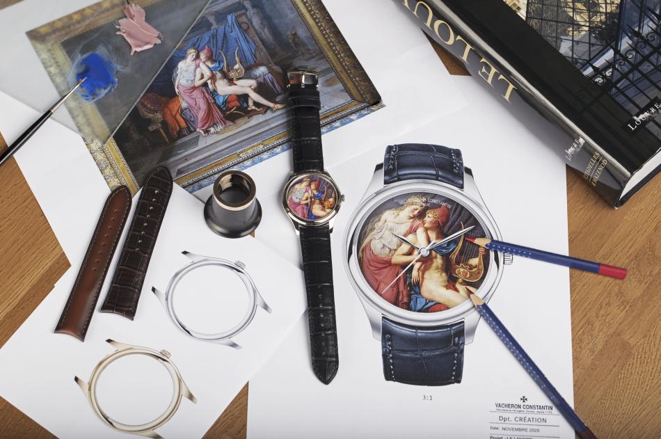 Vacheron Constantin : une montre personnalisée et unique Les Cabinotiers avec une oeuvre du Louvre