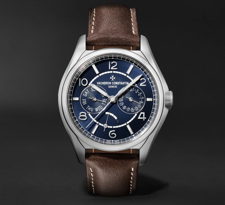 Vacheron Constantin : une Fiftysix date-jour en acier en exclu sur Mr Porter