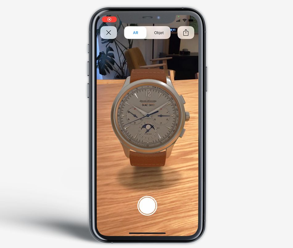 Jaeger-LeCoultre en réalité augmentée sur Google