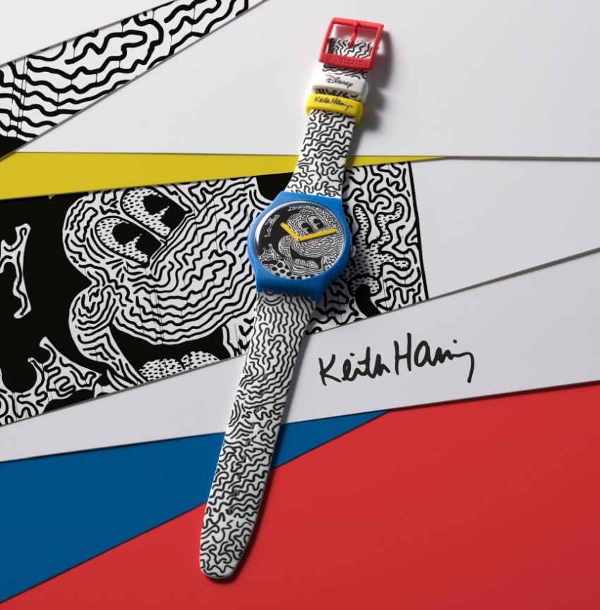 Swatch Mickey Mouse x Keith Haring : collectors en puissance Swatch Mickey Mouse x Keith Haring : collectors en puissance