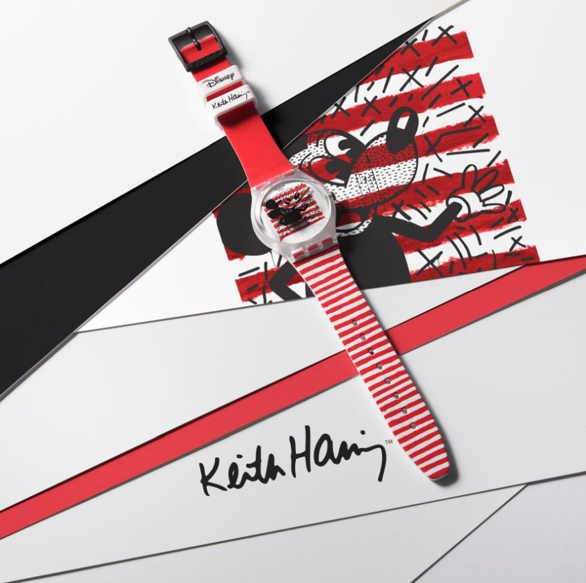 Swatch Mickey Mouse x Keith Haring : collectors en puissance