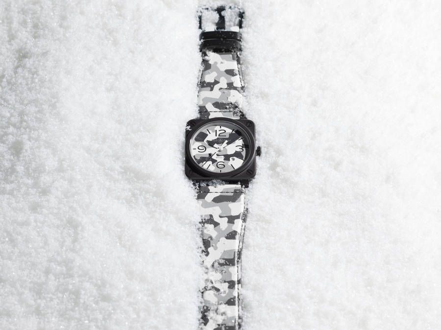 Bell & Ross BR 03-92 White Camo : esprit "chasseurs alpins" Bell & Ross BR 03-92 White Camo : esprit "chasseurs alpins"