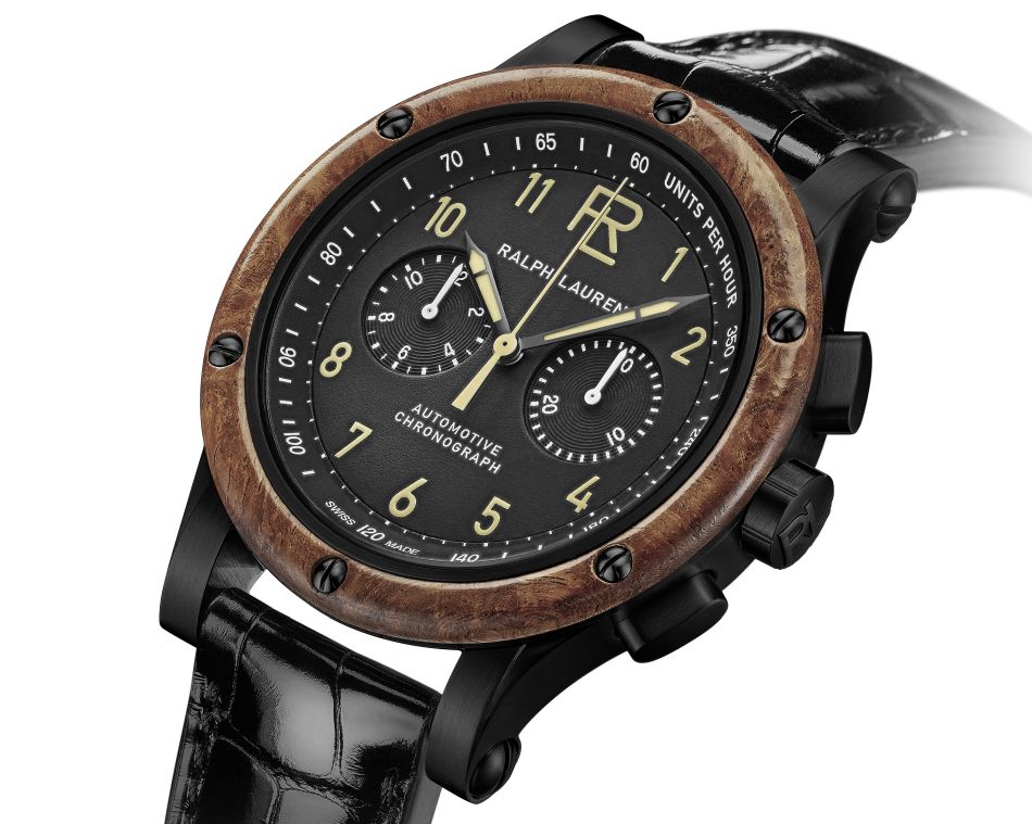 Ralph Lauren Automotive 42 mm avec bracelets interchangeables