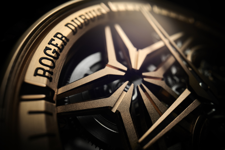 Roger Dubuis Excalibur Double Tourbillon volant squelette : virile et sportive