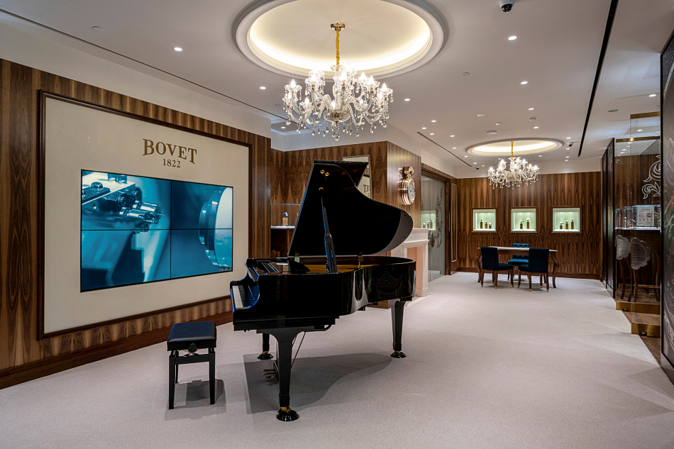 Bovet ouvre une boutique exclusive au sein de Marina Bay Sands à Singapour Bovet ouvre une boutique exclusive au sein de Marina Bay Sands à Singapour