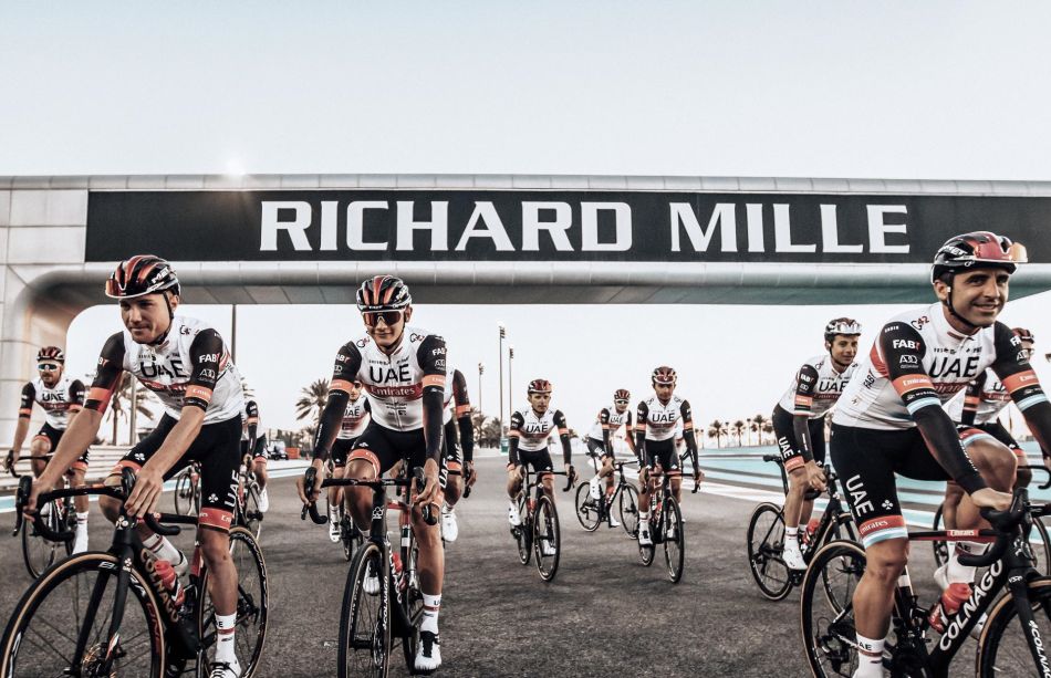 Cyclisme : Richard Mille partenaire de l'UAE Team Emirates
