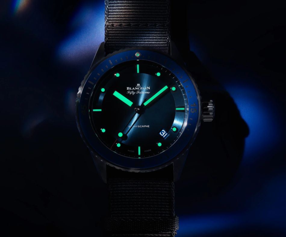 Blancpain Bathyscaphe Bucherer Blue Editions : 188 exemplaires