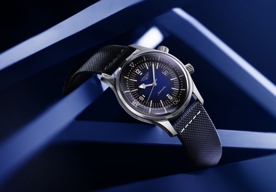 The Longines Legend Diver : plongée en fumé