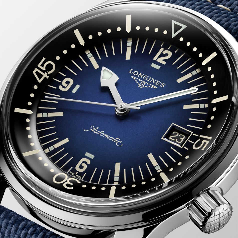 The Longines Legend Diver : plongée en fumé