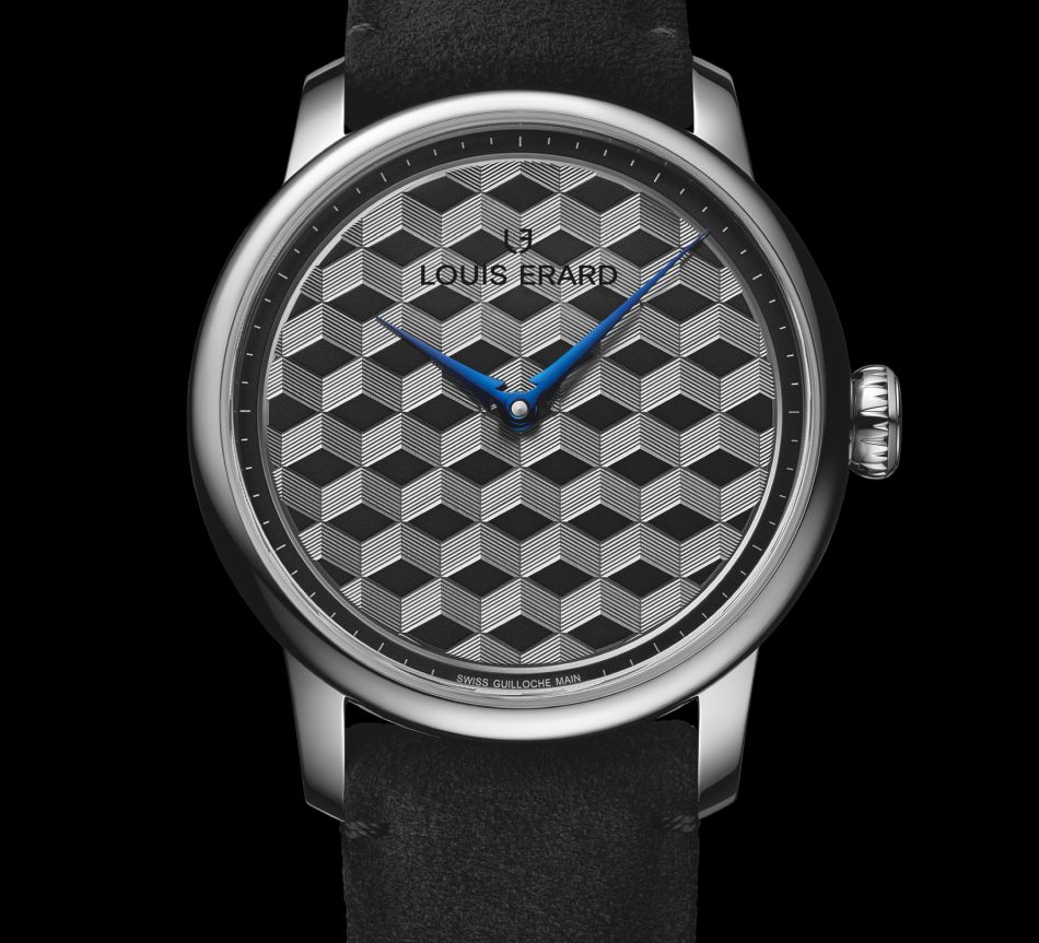Louis Erard Excellence Guilloché Main : effet Escher Louis Erard Excellence Guilloché Main : effet Escher