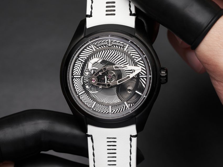 Ulysse Nardin Freak X Razzle Dazzle : camouflage hypnotique