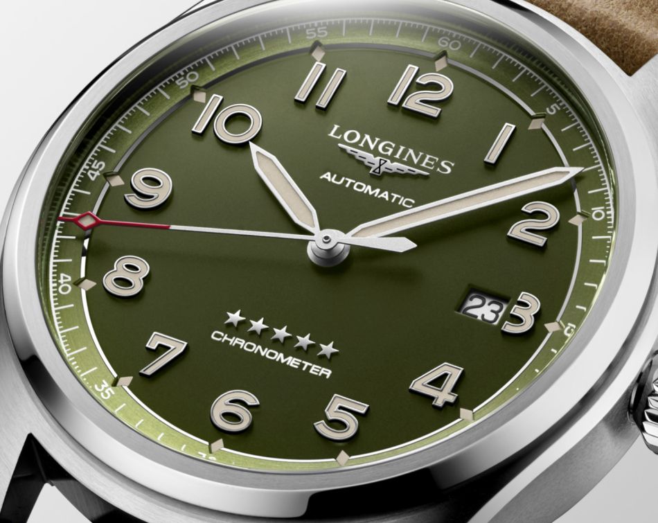 The Longines Spirit : arrivée en cadran vert très tendance