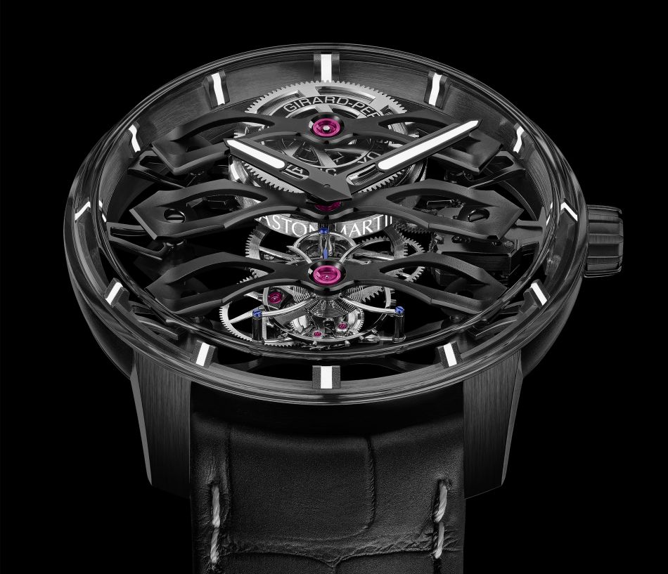 Girard-Perregaux Tourbillon sous Trois Ponts volants : édition Aston Martin