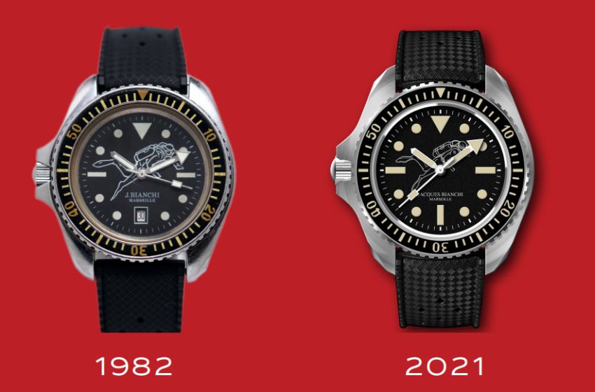 Jacques Bianchi JB200 : le plongeur et sa montre Jacques Bianchi JB200 : le plongeur et sa montre