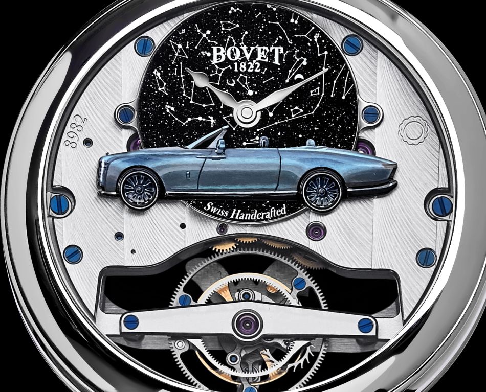 Bovet : la montre et la Rolls-Royce Boat Tail