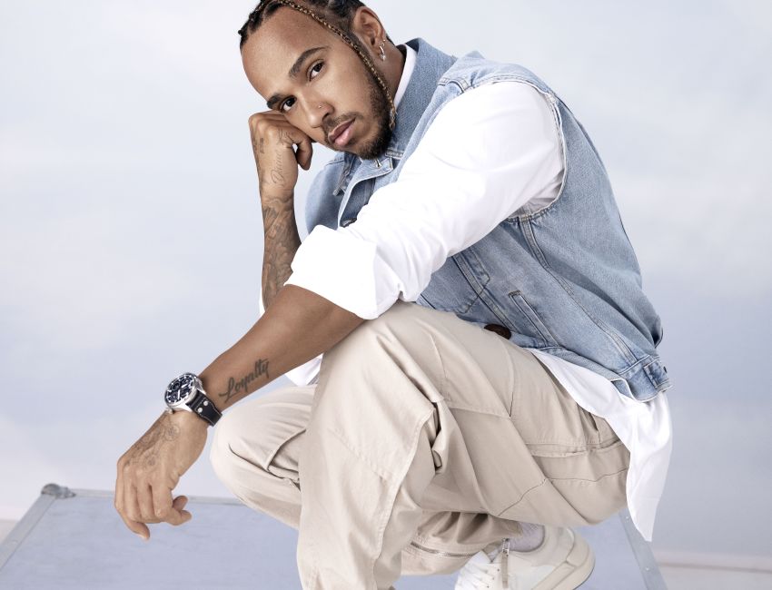 Lewis Hamilton Big Pilot par Misan Harriman