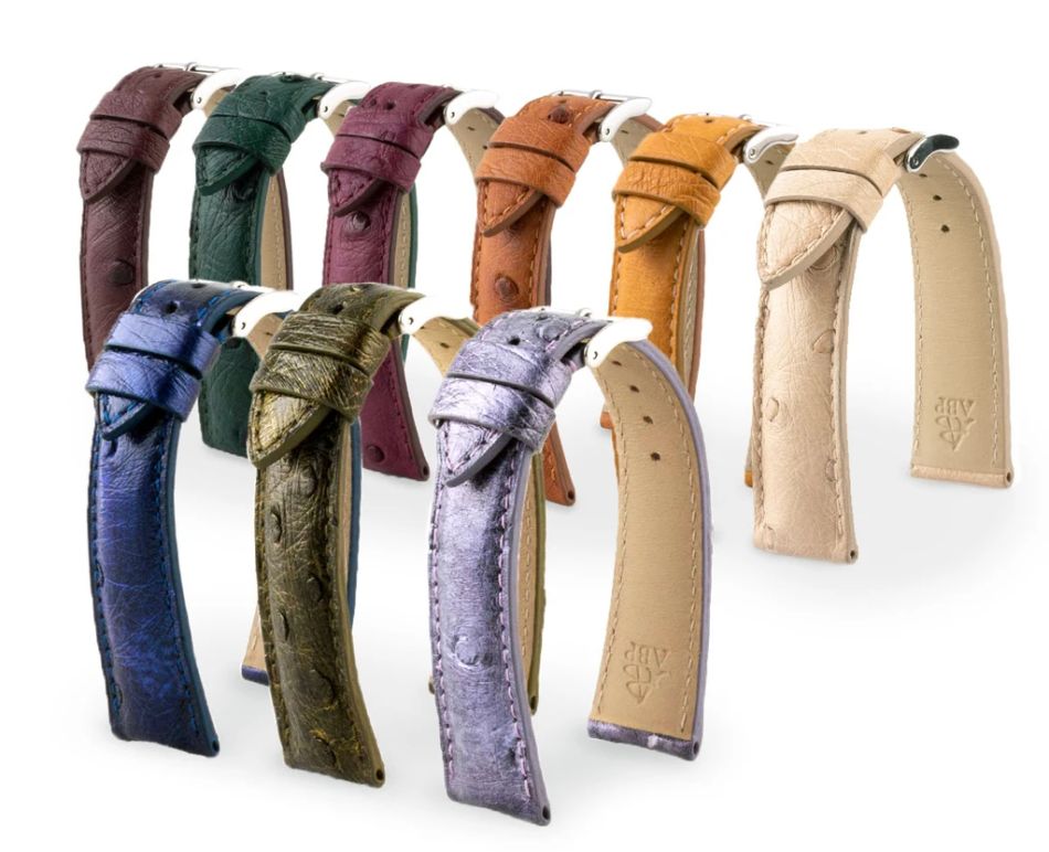 ABP Concept : toute une gamme de bracelets en autruche en prêt-à-porter