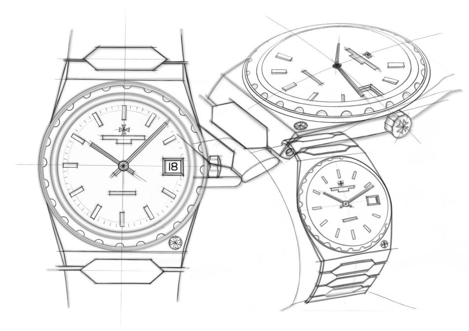 Vacheron Constantin 222 sketches