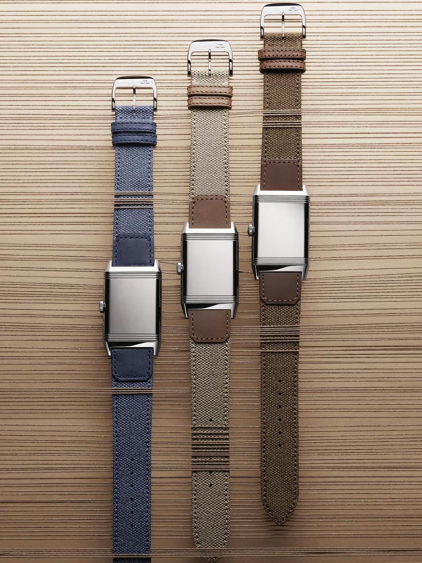 Jaeger-LeCoultre : de nouveaux bracelets en cuir et toile pour ses Reverso Jaeger-LeCoultre : de nouveaux bracelets en cuir et toile pour ses Reverso