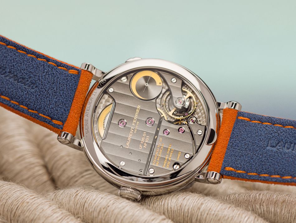 Laurent Ferrier Ecole Calendrier Annuel : du bleu et de l'orange pour cette ultime édition limitée