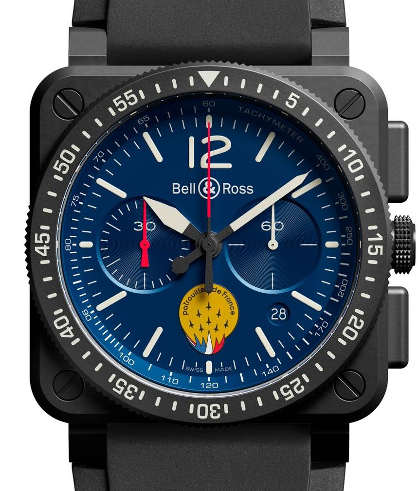 BR 03-93 Patrouille de France : Bell & Ross en formation "Concorde"