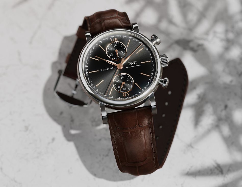 IWC : trois nouveaux chronos Portofino en 39 mm acier IWC : trois nouveaux chronos Portofino en 39 mm acier