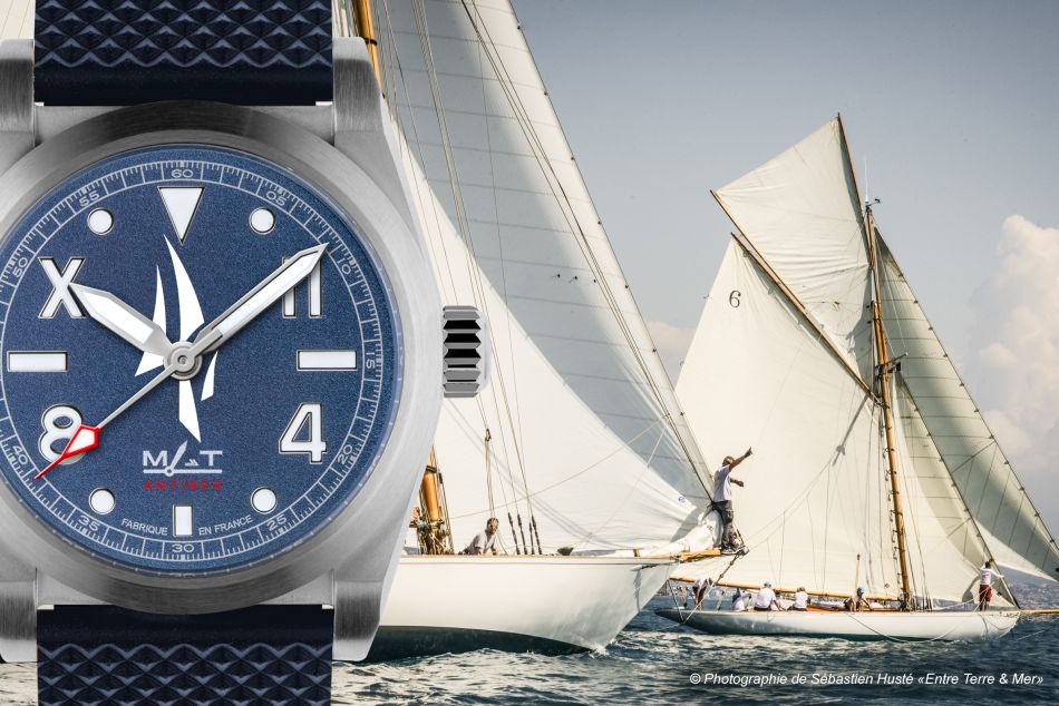 Matwatches : une belle California bleue pour les Voiles d'Antibes