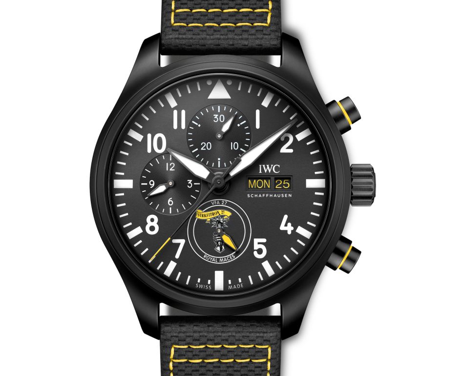 IWC : trois chronos en céramique en hommage à trois escadrons de l'US Navy IWC : trois chronos en céramique en hommage à trois escadrons de l'US Navy