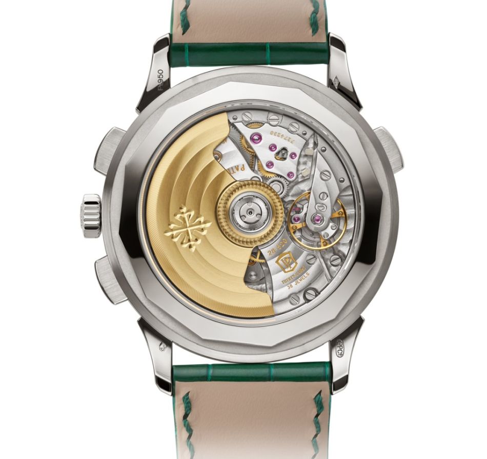 Patek Philippe Chronographe à Heure Universelle réf 5930P : se met au vert et au platine Patek Philippe Chronographe à Heure Universelle réf 5930P : se met au vert et au platine