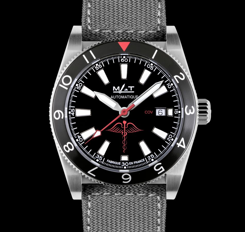 MATWatches : la montre QRS en hommage au corps médical MATWatches : la montre QRS en hommage au corps médical