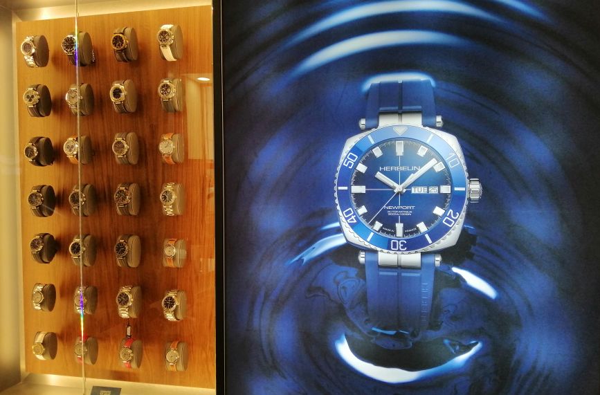 Michel Herbelin : un shop-in-shop chez Emile Léon