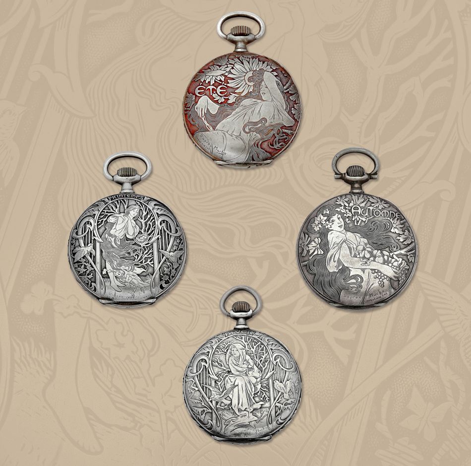 La collection Zenith unique au monde des 4 saisons par Mucha La collection Zenith unique au monde des 4 saisons par Mucha