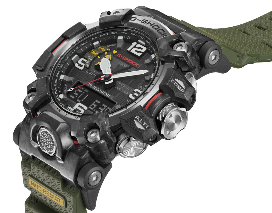 G-Shock Mudmaster carbone forgé