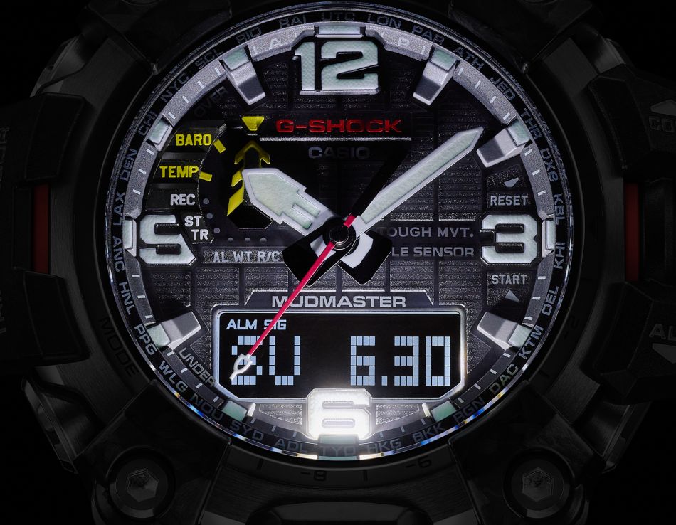 G-Shock Mudmaster carbone forgé